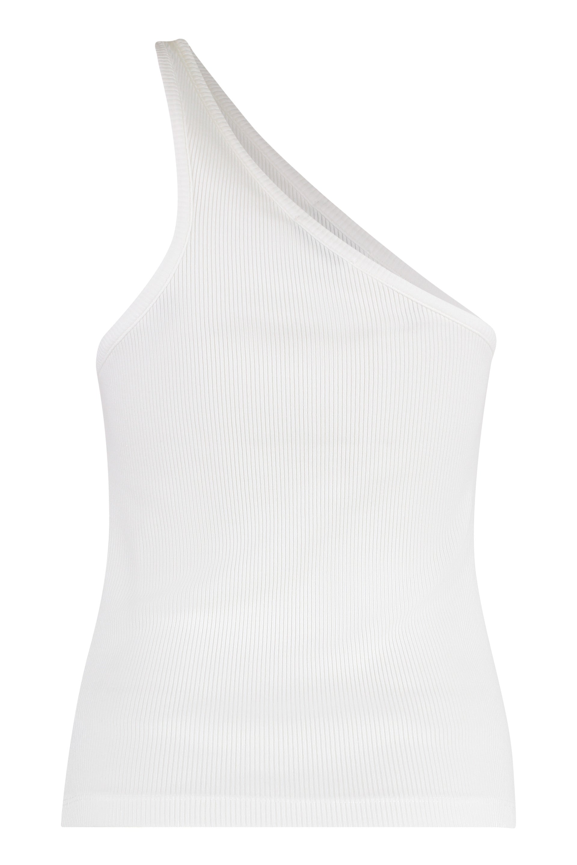 AGOLDE One-Shoulder Ribbed Top