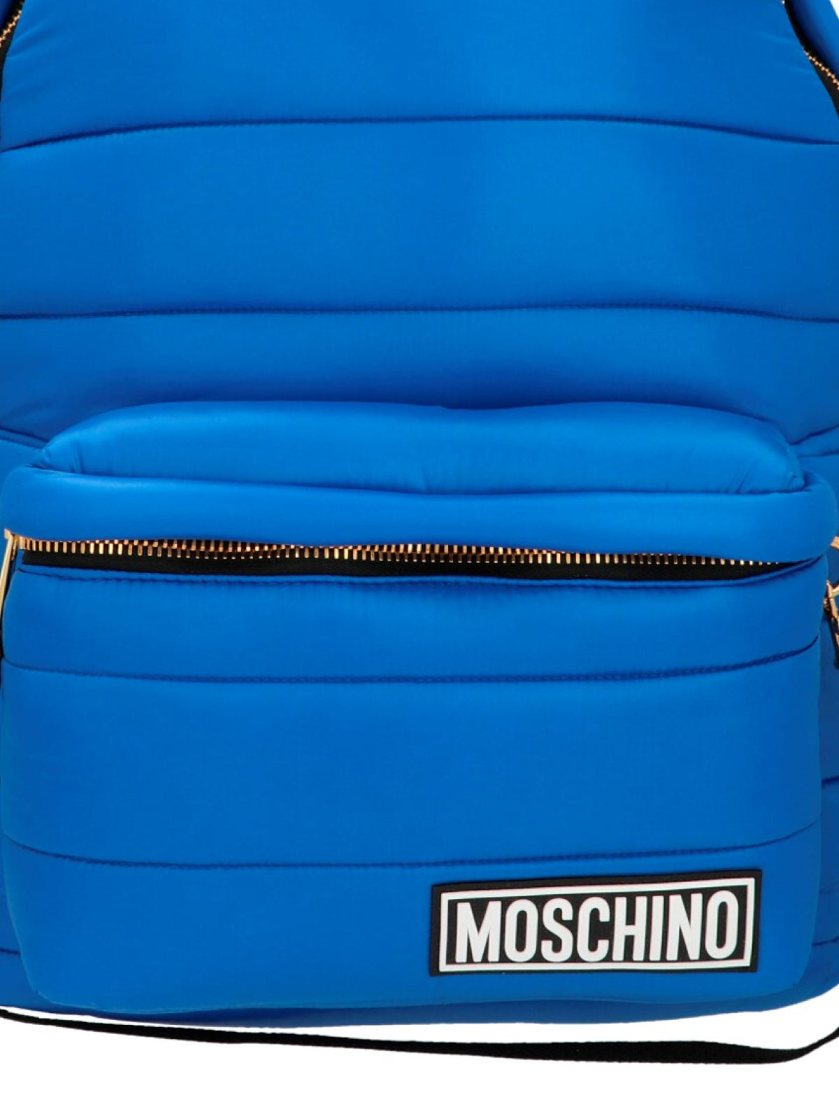 LOVE MOSCHINO Quilted Hooded Mini Backpack 45X34X20 CM