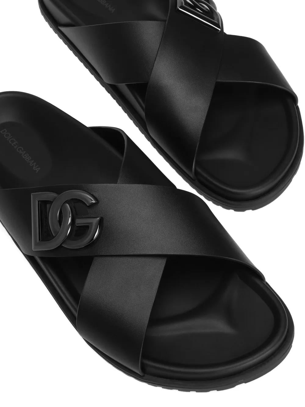 DOLCE & GABBANA DG Logo Sandals