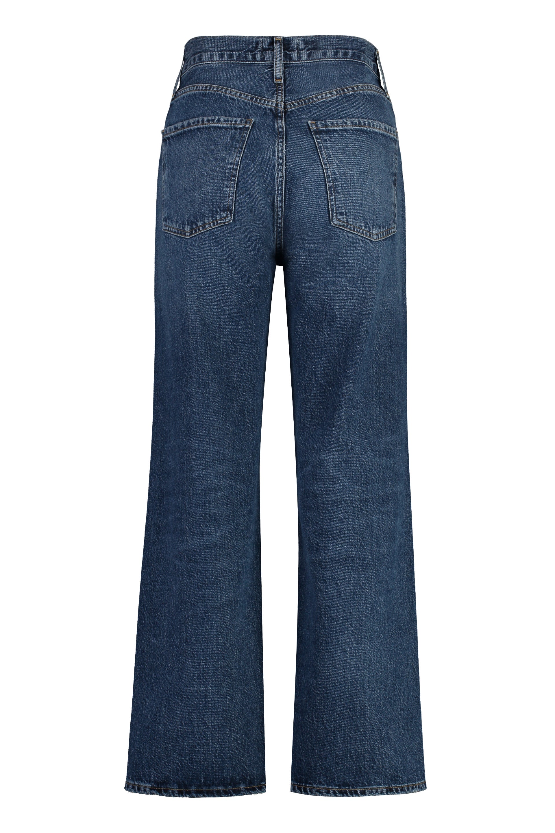 AGOLDE 5-Pocket Straight-Leg Jeans for Women