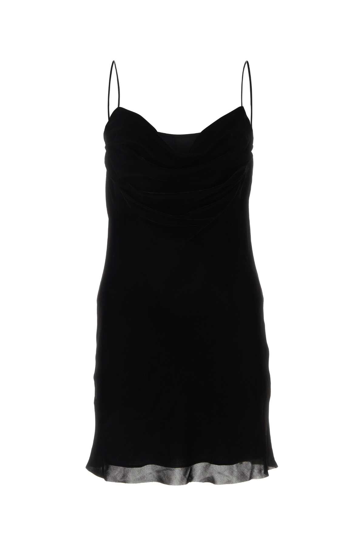 DION LEE Chic Velvet Mini Dress