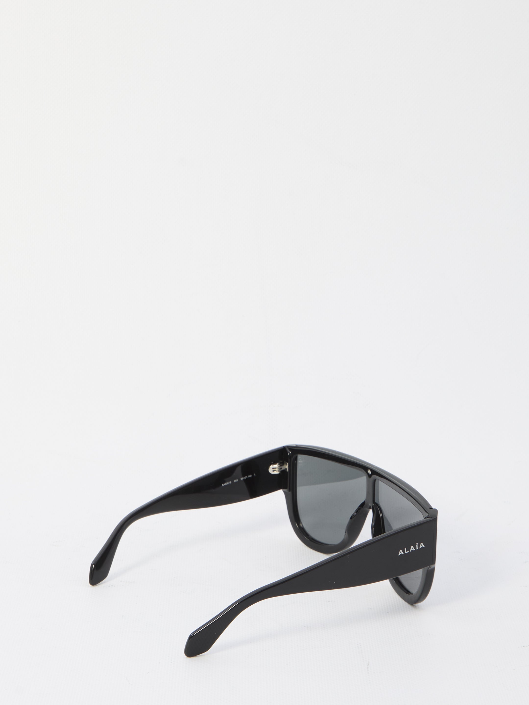 ALAIA Wide Squared Mask Sunglasses - Size 9.9cm