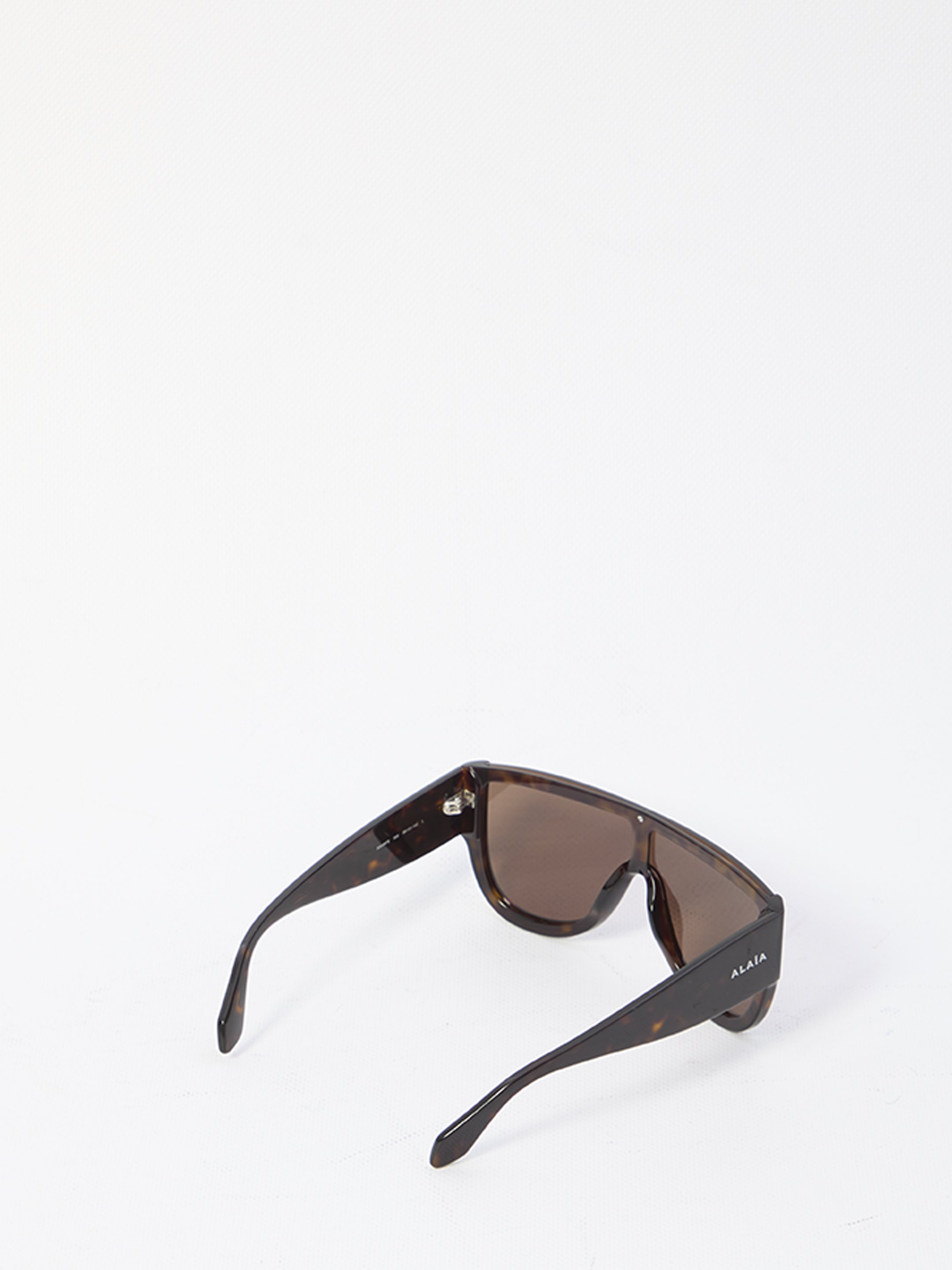 ALAIA Wide Squared Mask Sunglasses - 9.9cm Lens Width