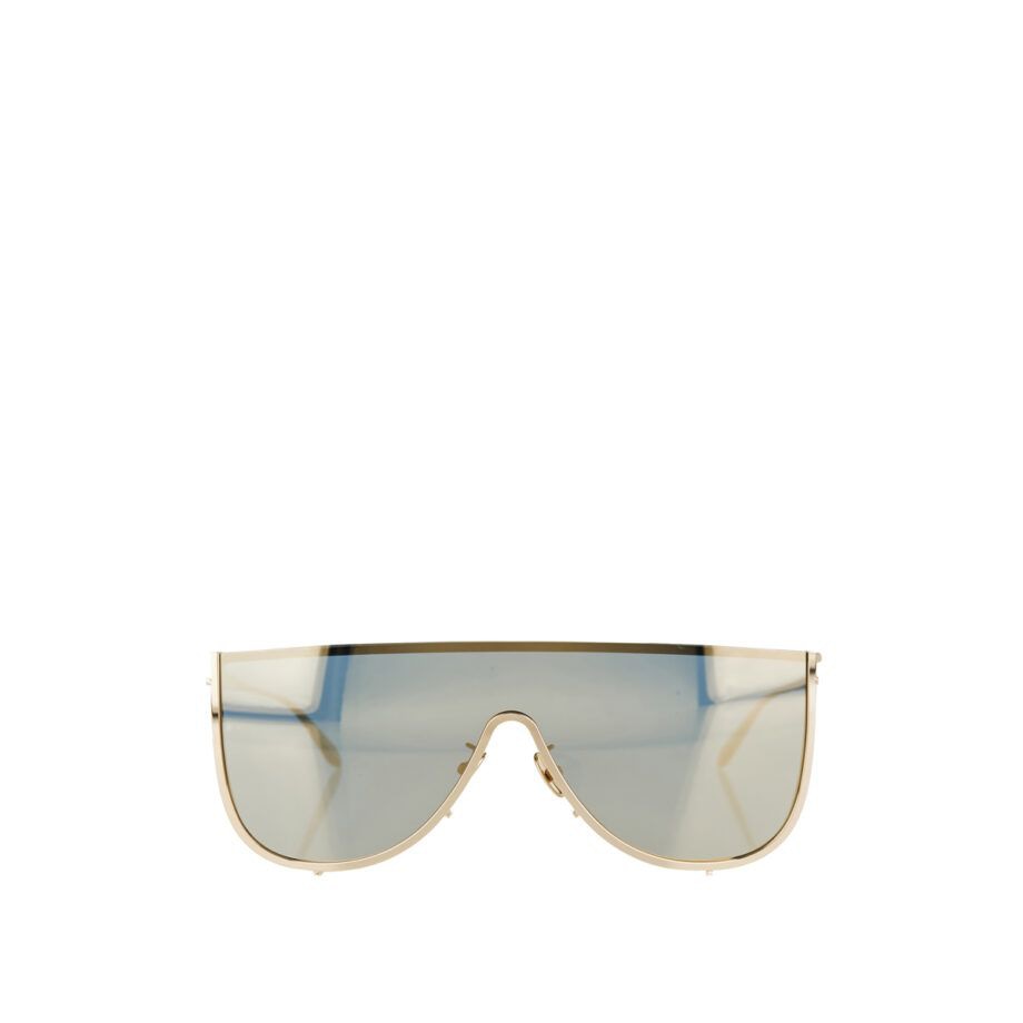 ALAIA Rectangular Metal Sunglasses
