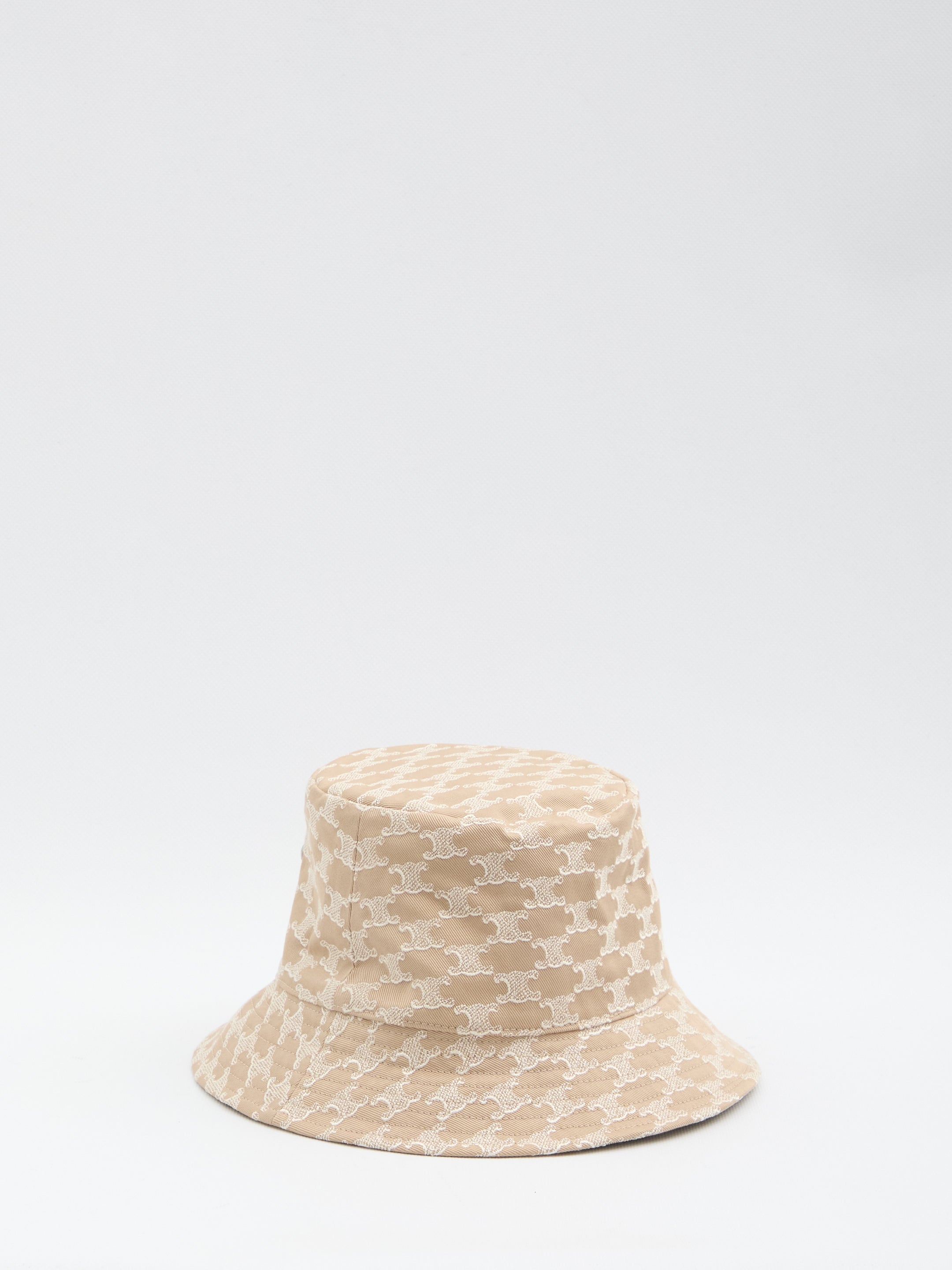 CELINE Triomphe Pattern Bucket Hat - Women's