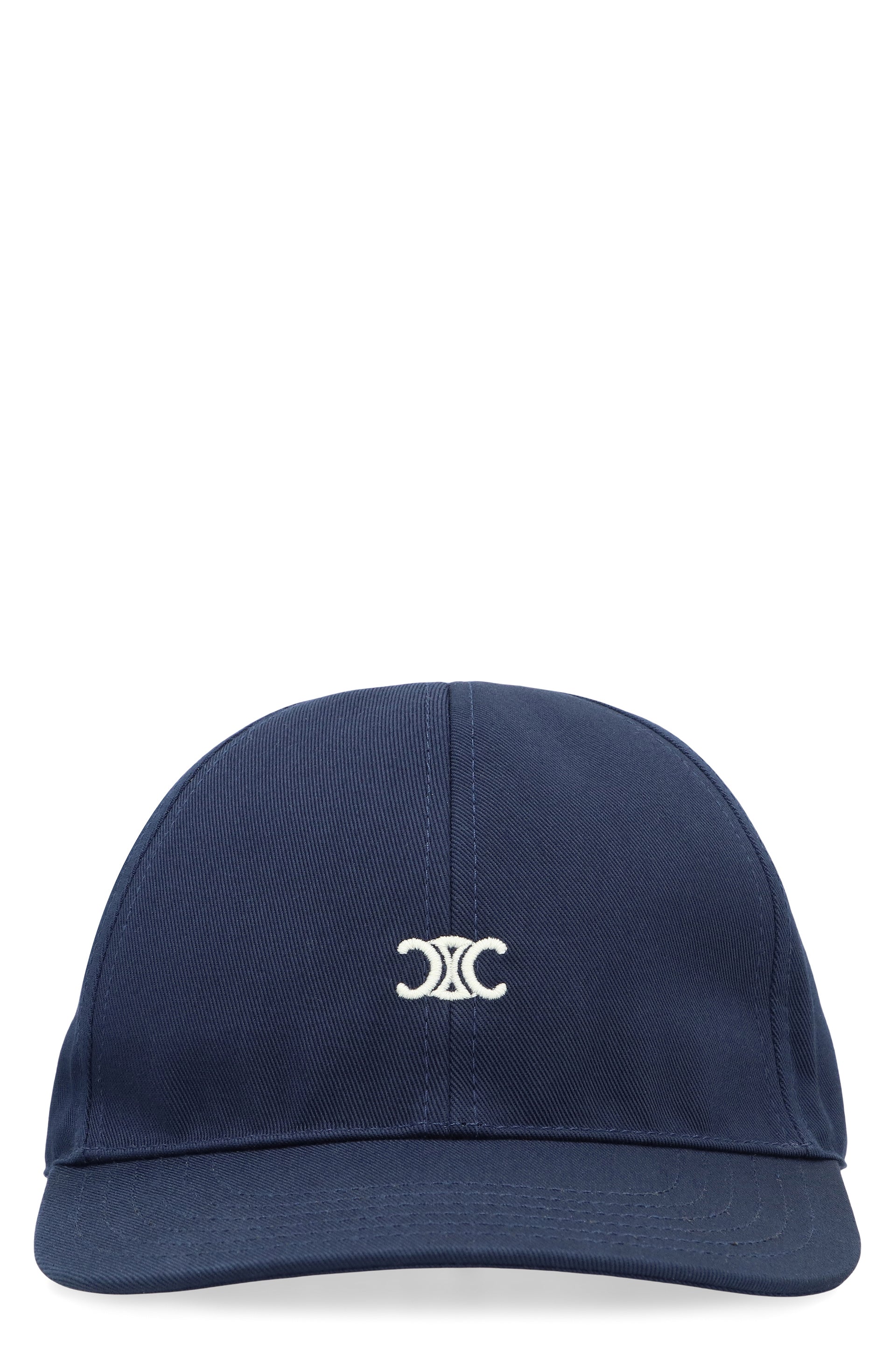 CELINE Triomphe Cotton Mini Hat for Women