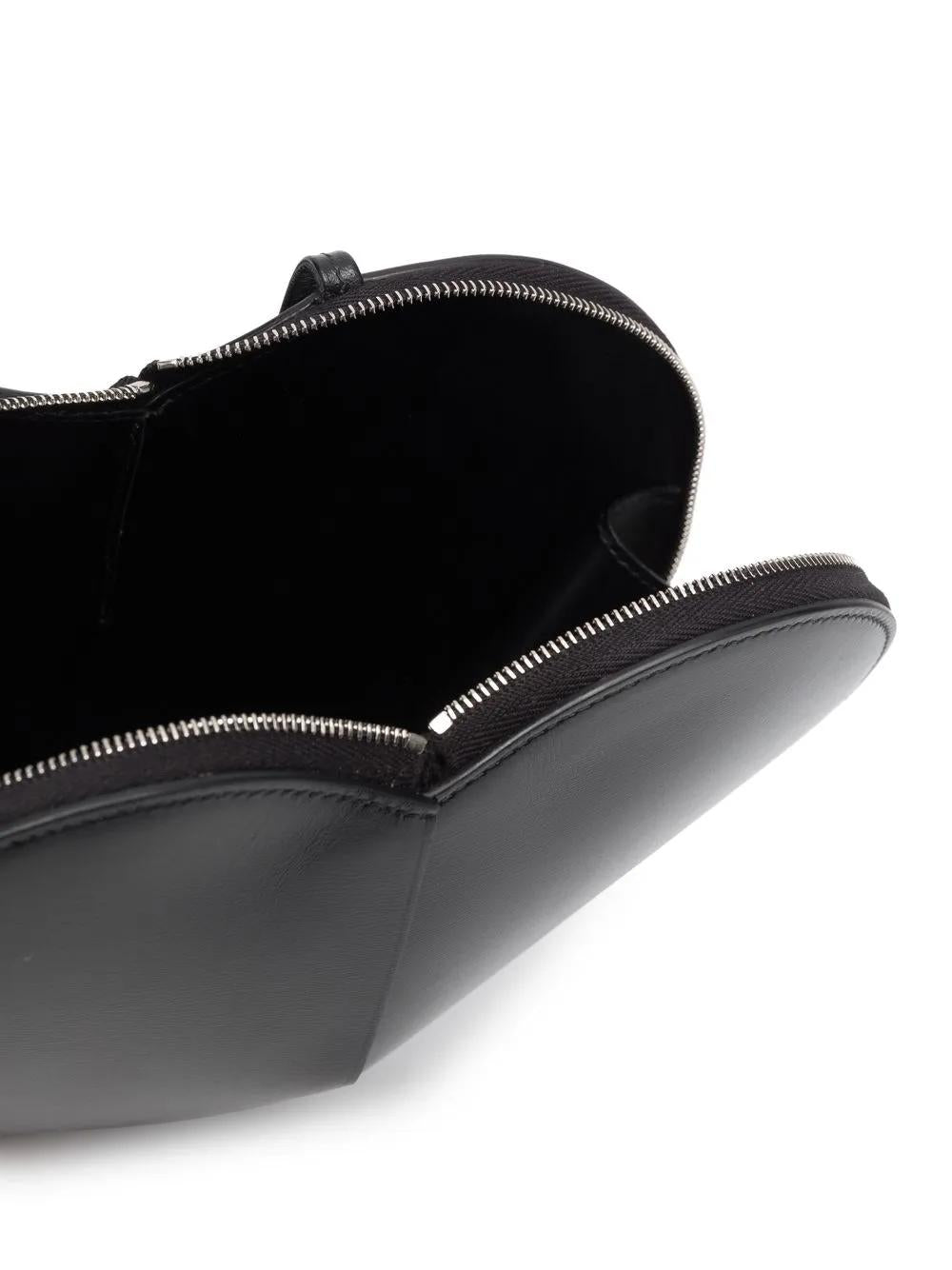 ALAIA Mini Handbag with Adjustable Shoulder Strap - Dimensions: 21x17x5cm