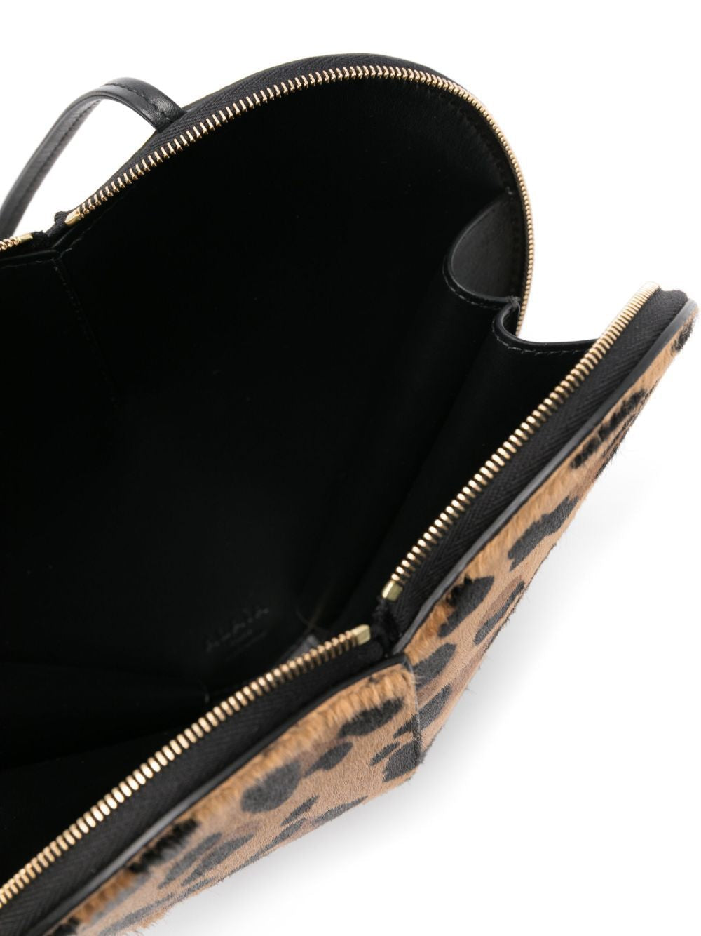 ALAIA Mini Leopard Shoulder Handbag