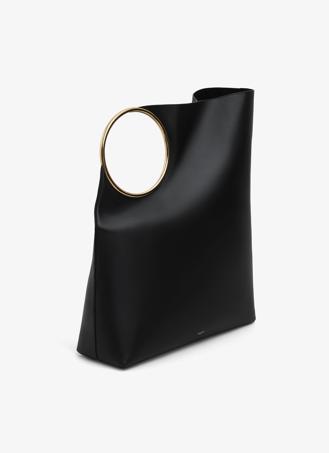 ALAIA Ring Handle Mini Tote Handbag