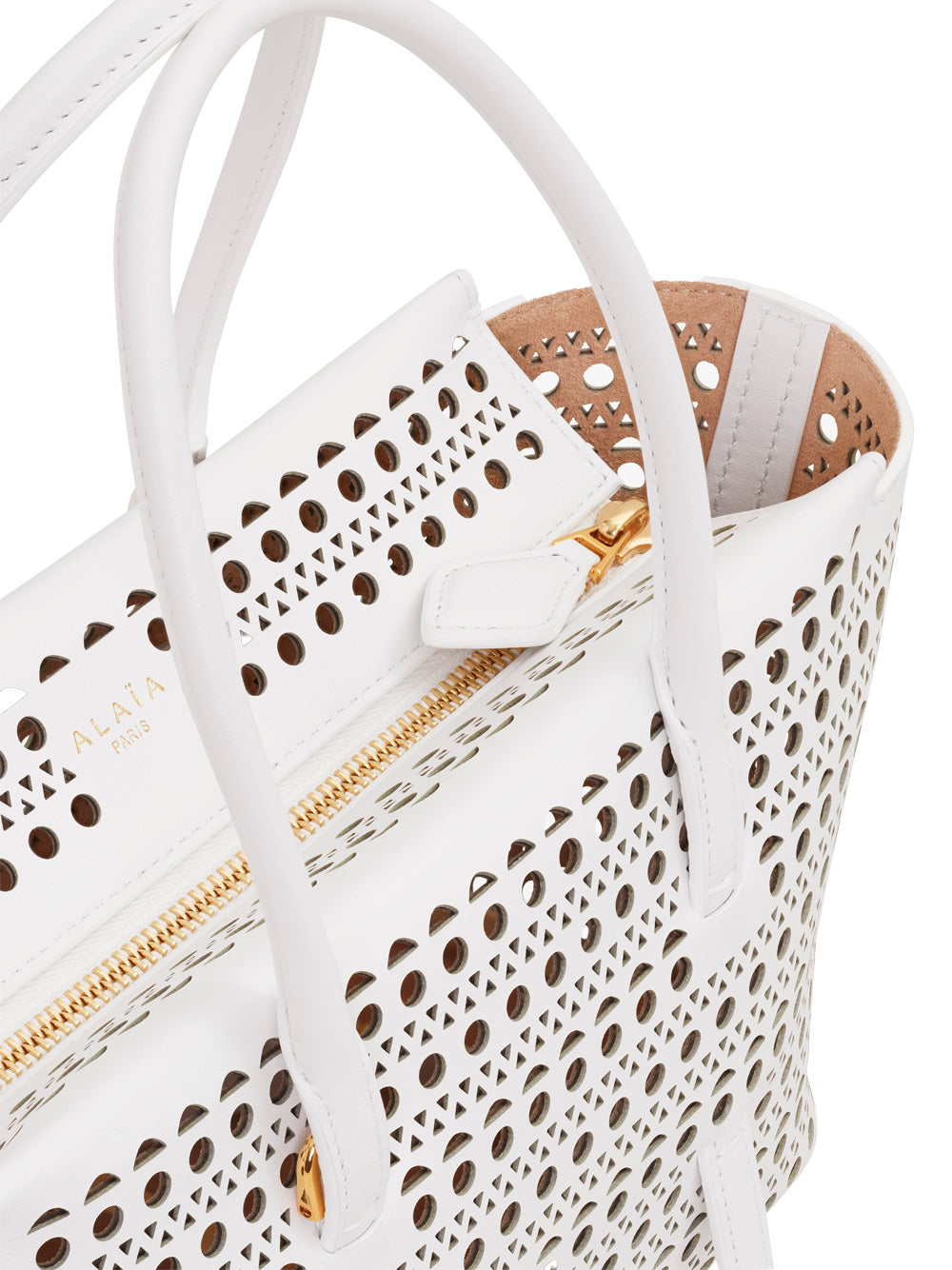 ALAIA Mini Handbag in Luxurious Calfskin