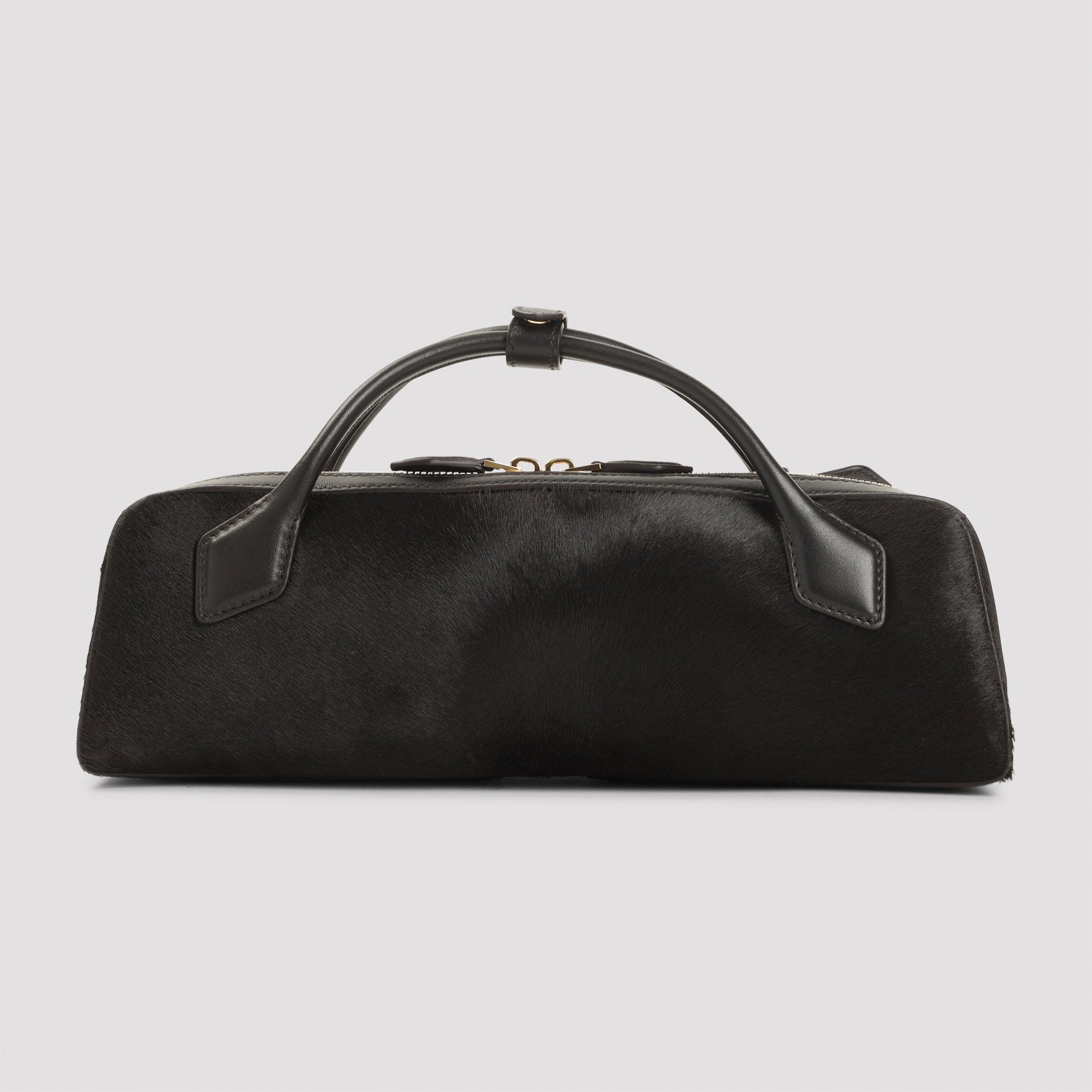 ALAIA Mini Cavallino Leather Clutch