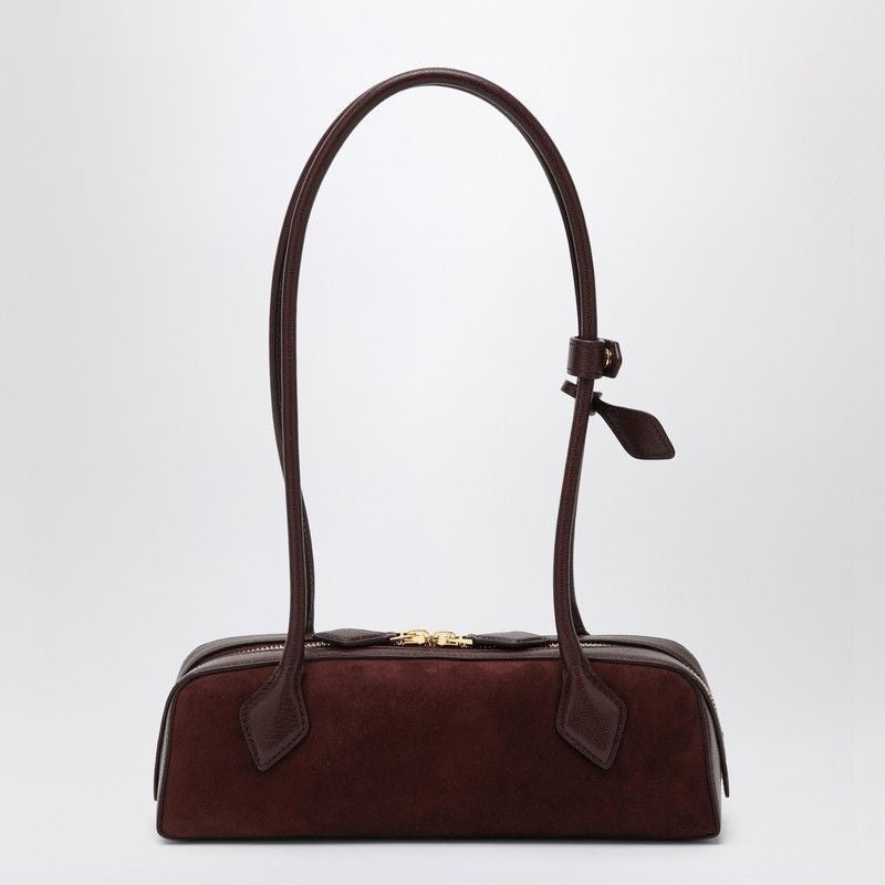 ALAIA Mini Elegant Bi-Material Handbag