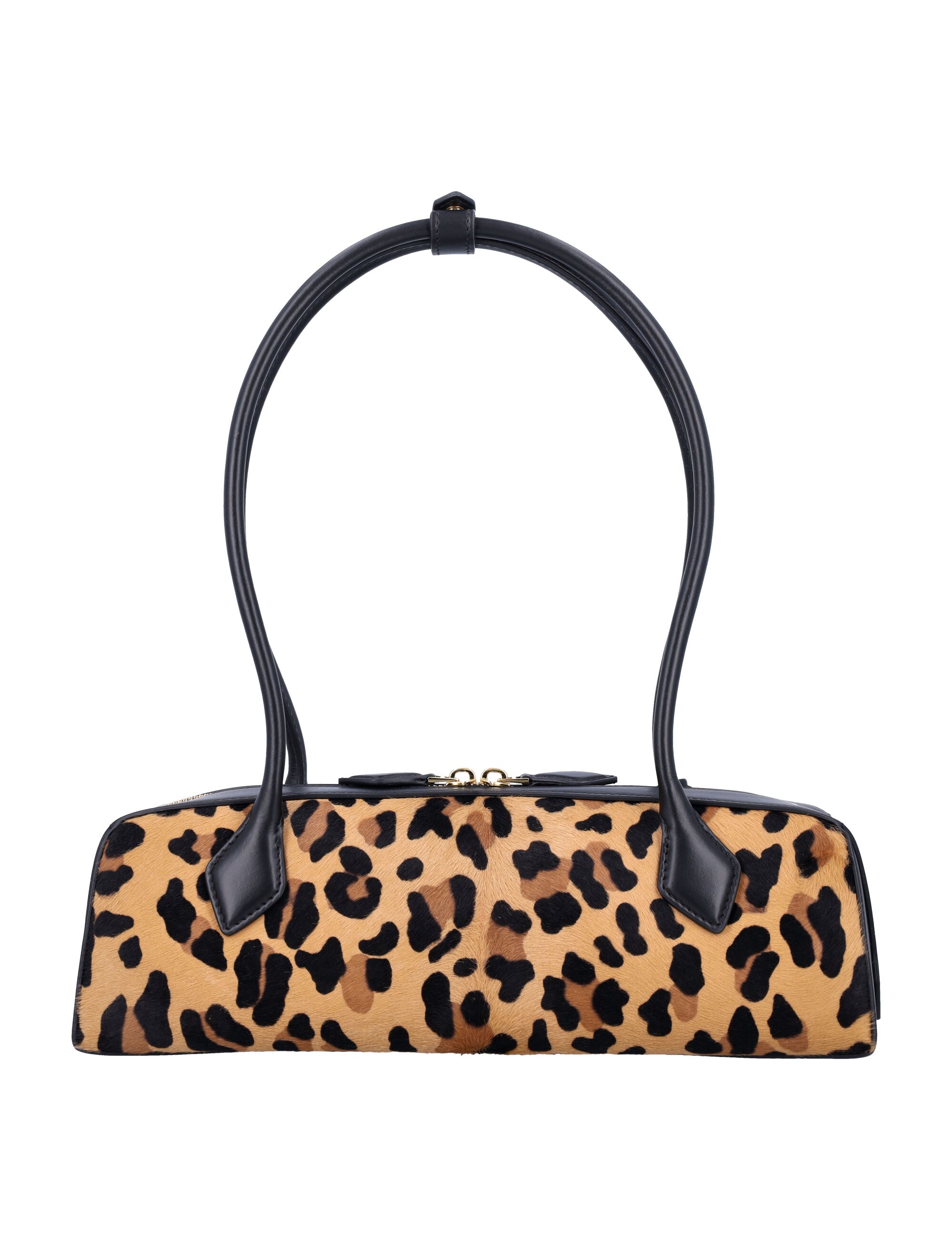 ALAIA Medium Leopard Print Handbag