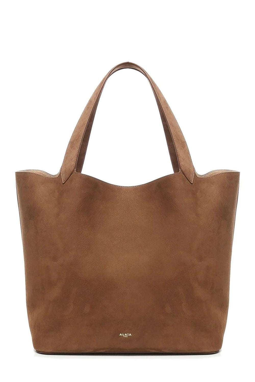 ALAIA Elegant Nubuck Tote Handbag