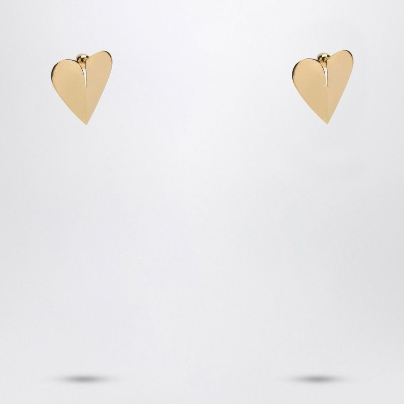 ALAIA Heart-Shaped Split Design Earrings