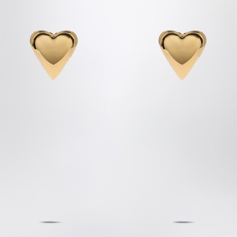 ALAIA Heart Shaped Bombé Earrings