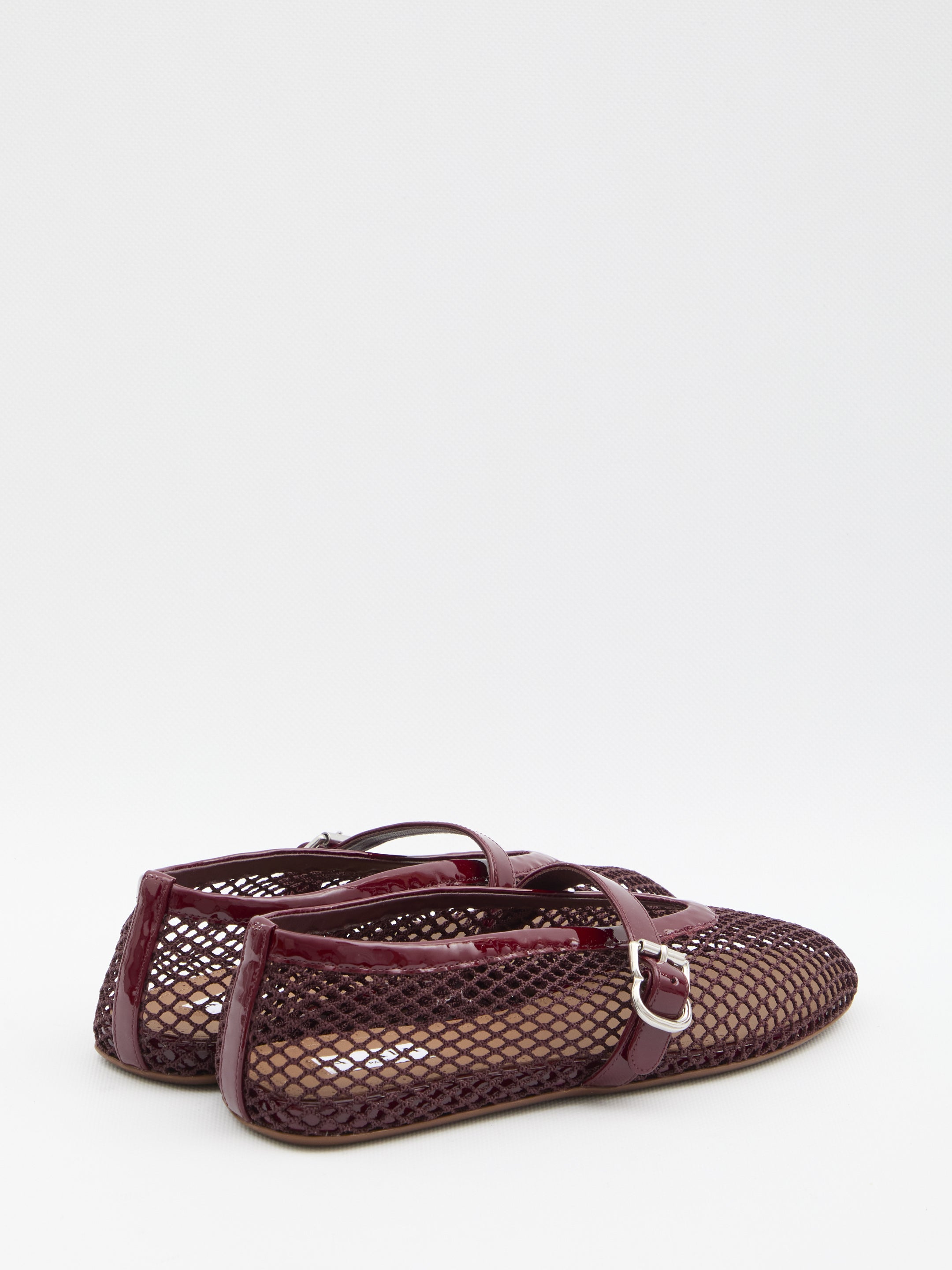 ALAIA Elegant Leather Ballerinas for Women