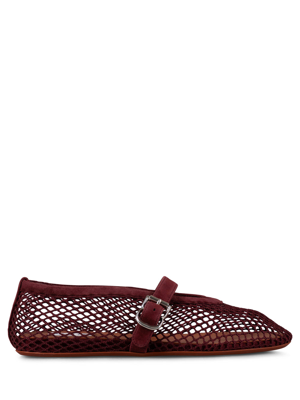 ALAIA Fishnet Ballet Flats for Women