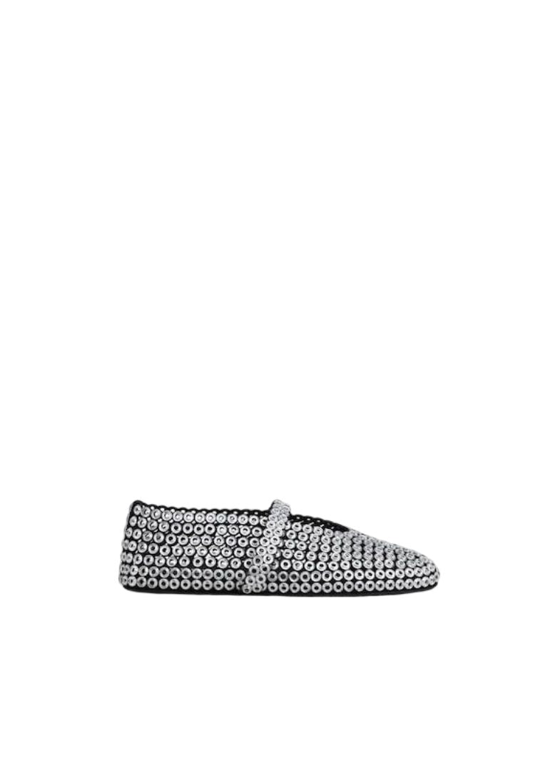ALAIA Signature Ballerina Flats for Women - SS25 Collection