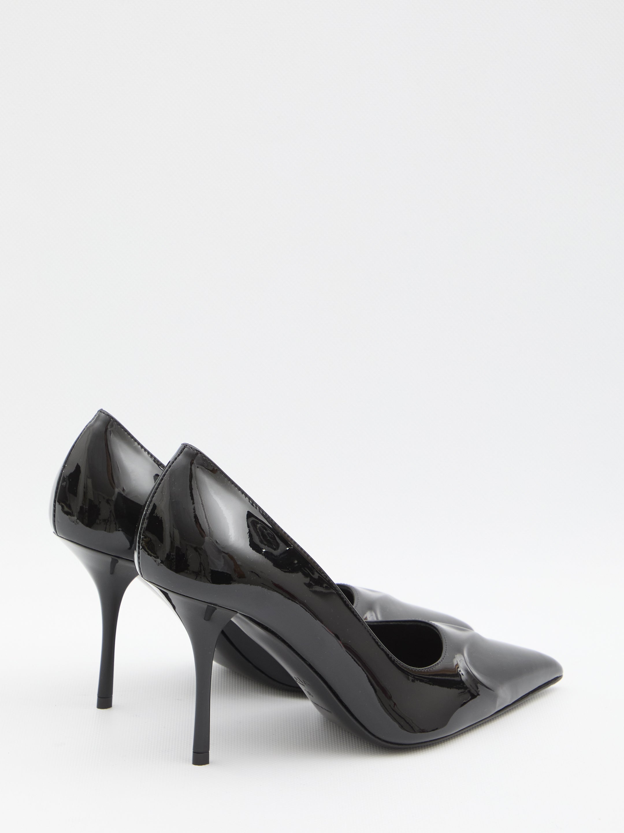 ALAIA 100MM Leather Heeled Pumps for Women