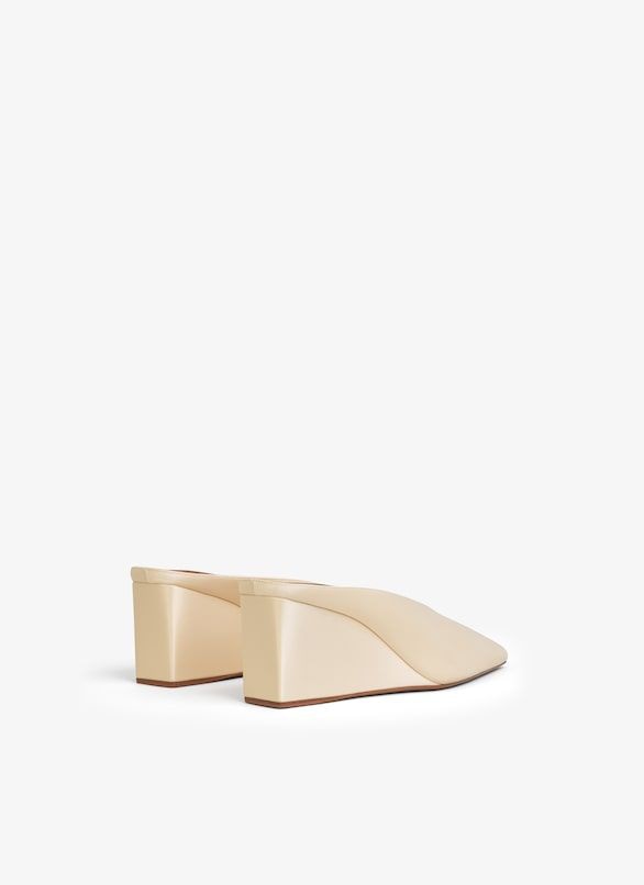 ALAIA Sand Bucket Wedge Flats for Women