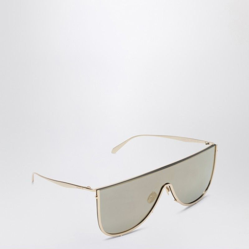 ALAIA Metal Mask-Shaped Sunglasses