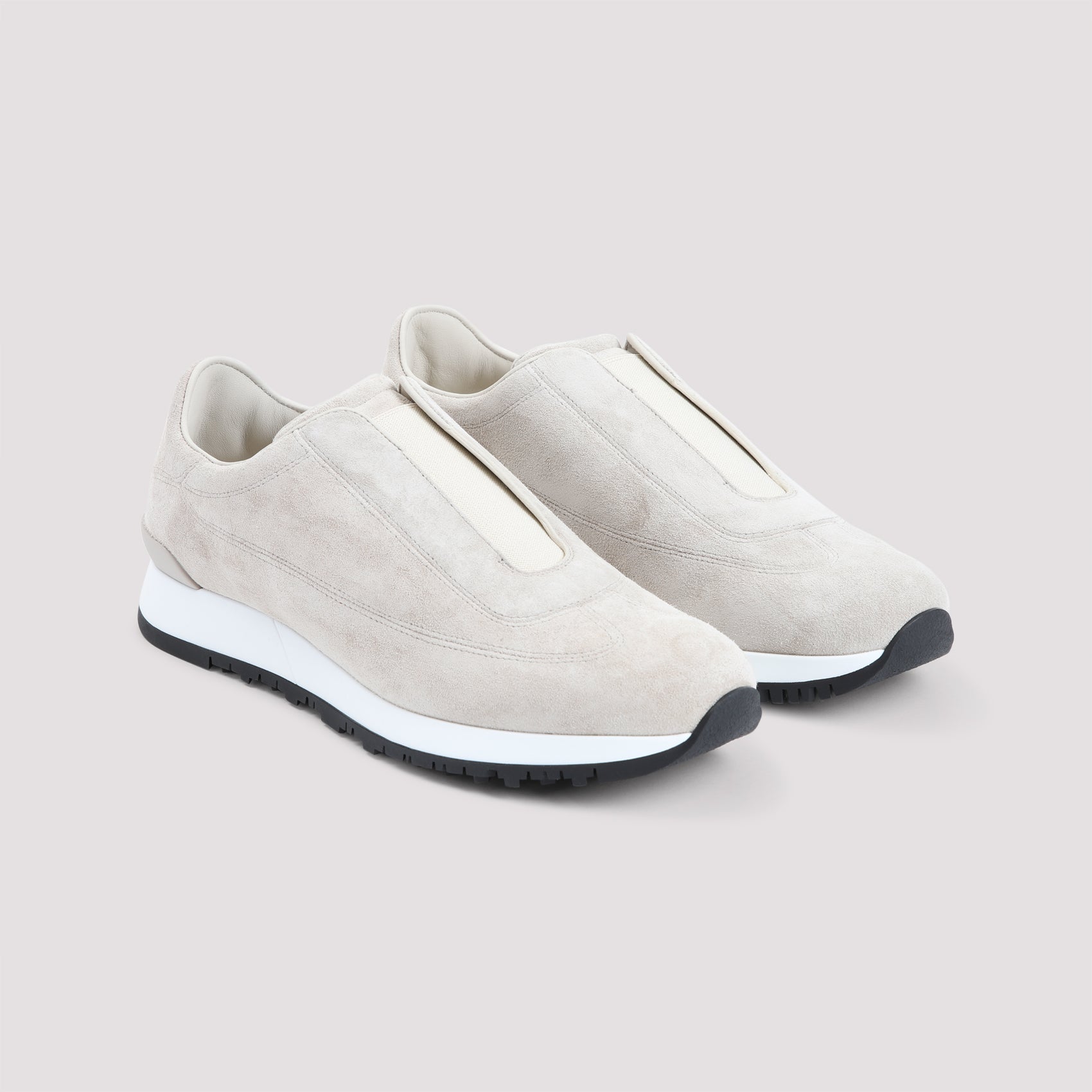 JOHN LOBB Lift Suede Foundry Loafers for Men