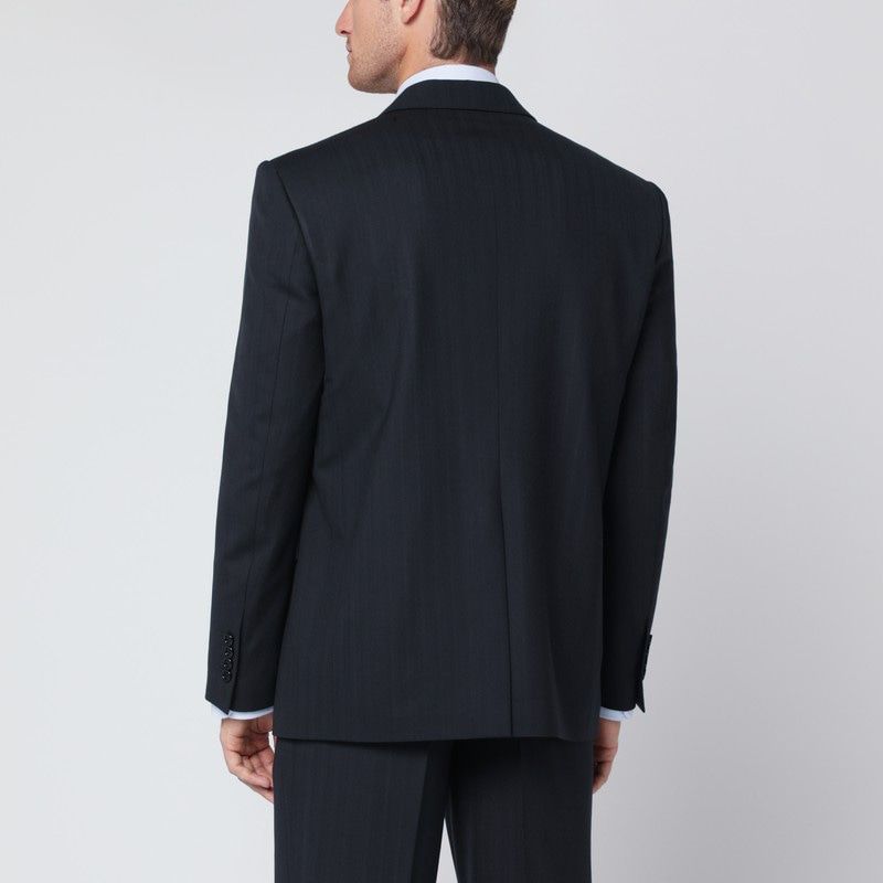 LARDINI Single-Breasted Wool Blend Jacket - FW25