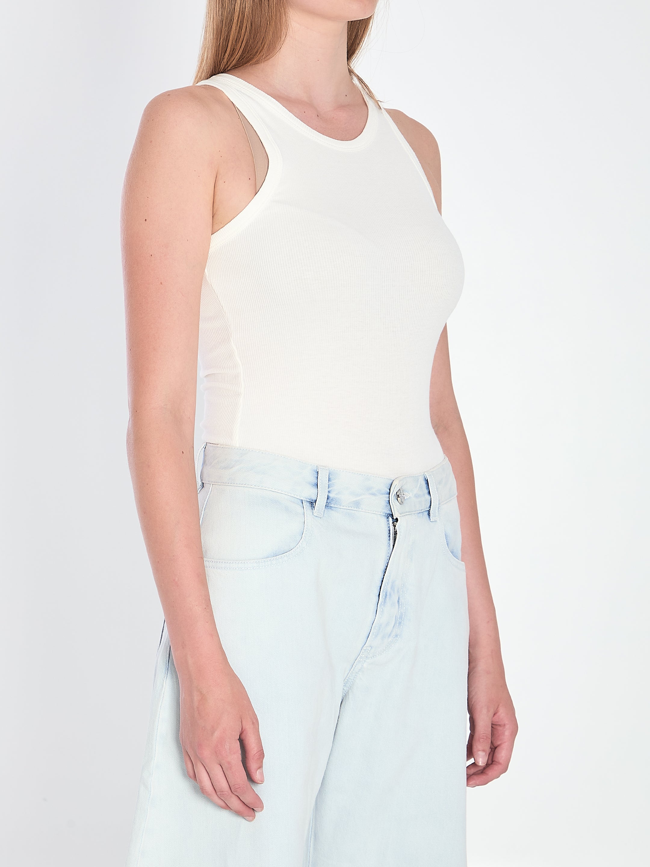 ALAIA Women's Sleeveless Halter Bodysuit - Size FR 38