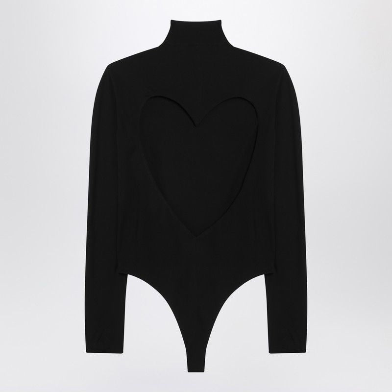 ALAIA Heartcut Long Sleeve Bodysuit
