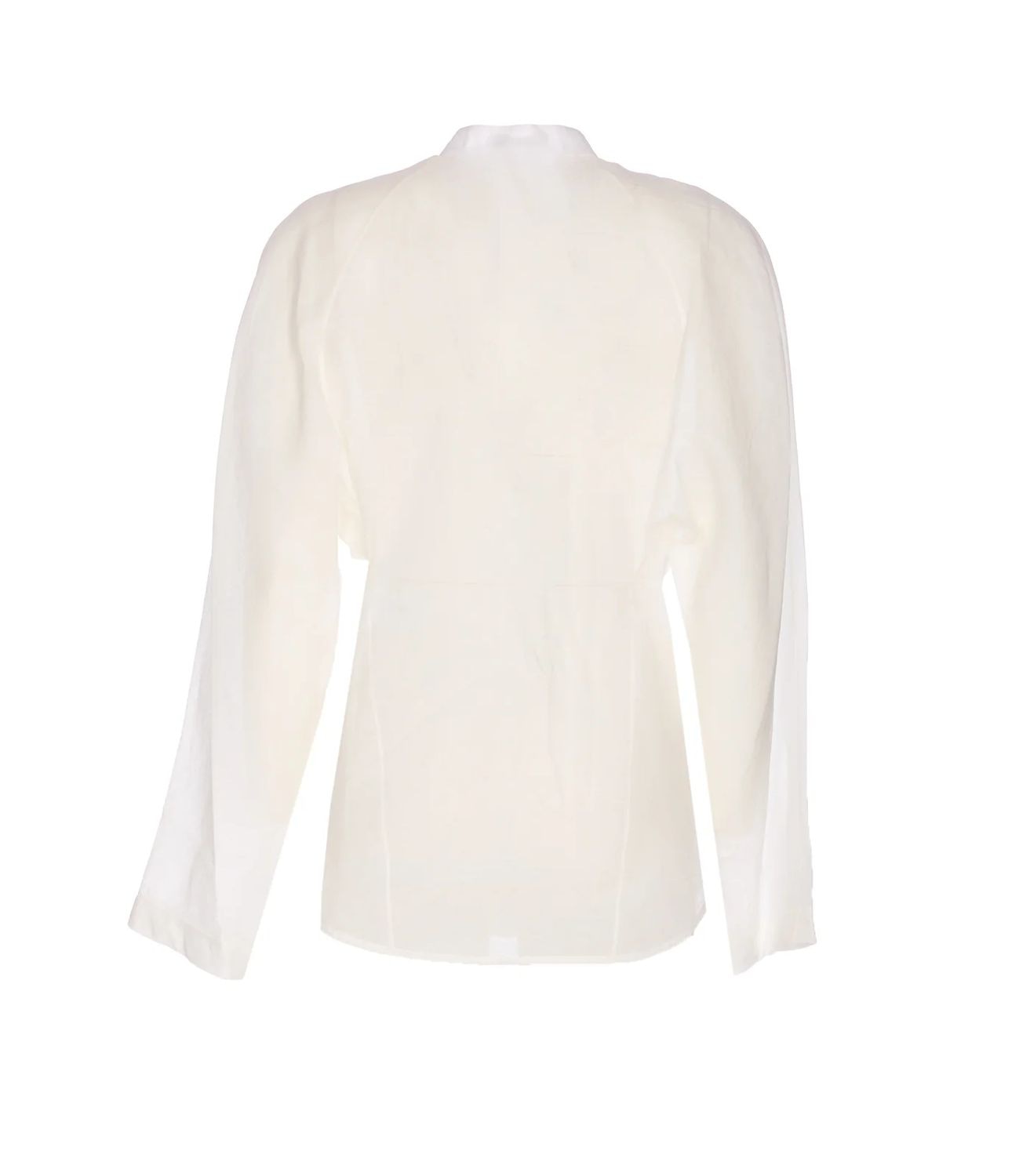 ALAIA Fitted Blouse with Round Hem for Women