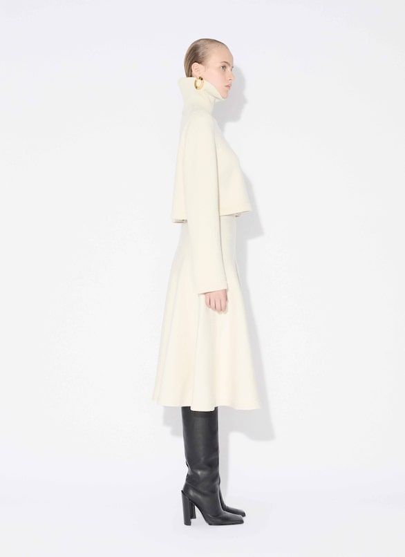 ALAIA Cropped Cashmere Blend Jumper for Women