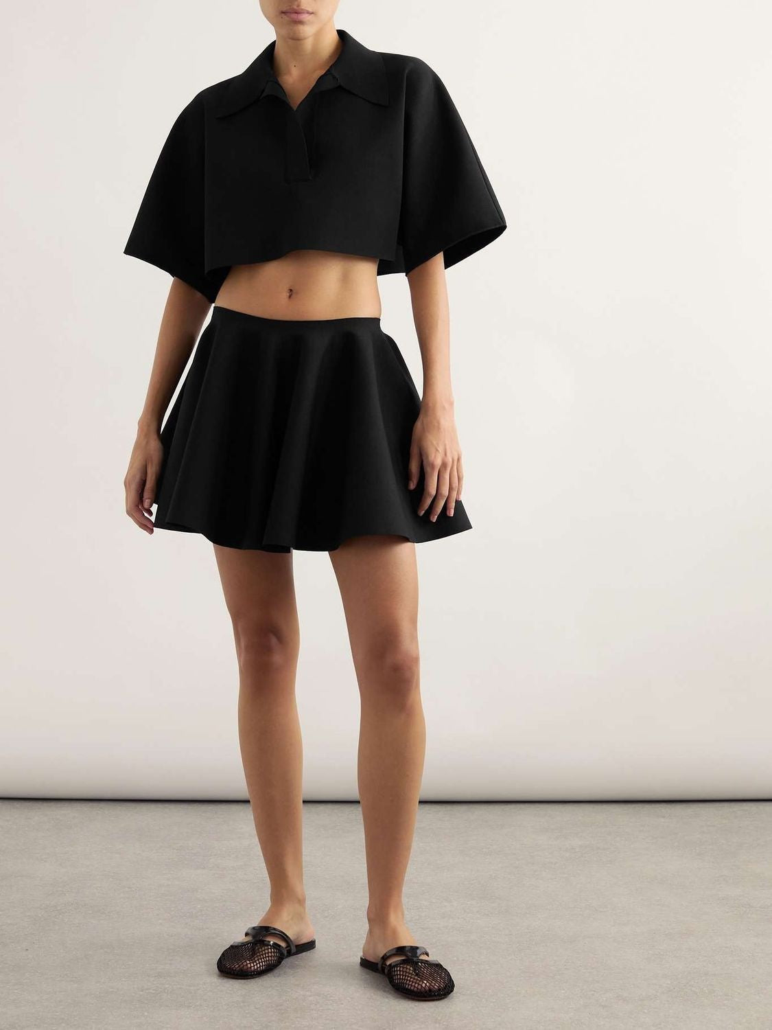 ALAIA Cropped Polo for Women