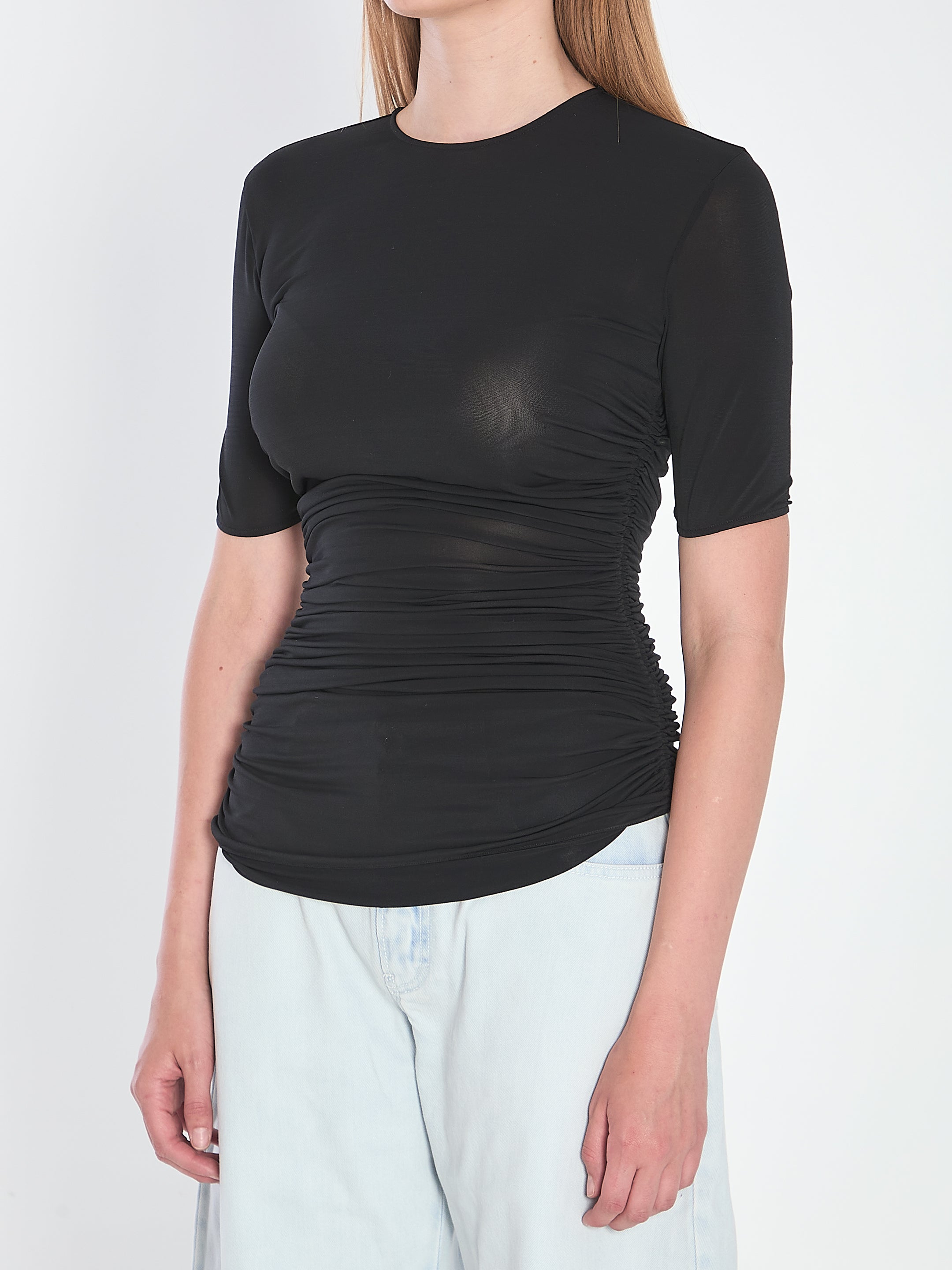 ALAIA Pleats T-Shirt for Women
