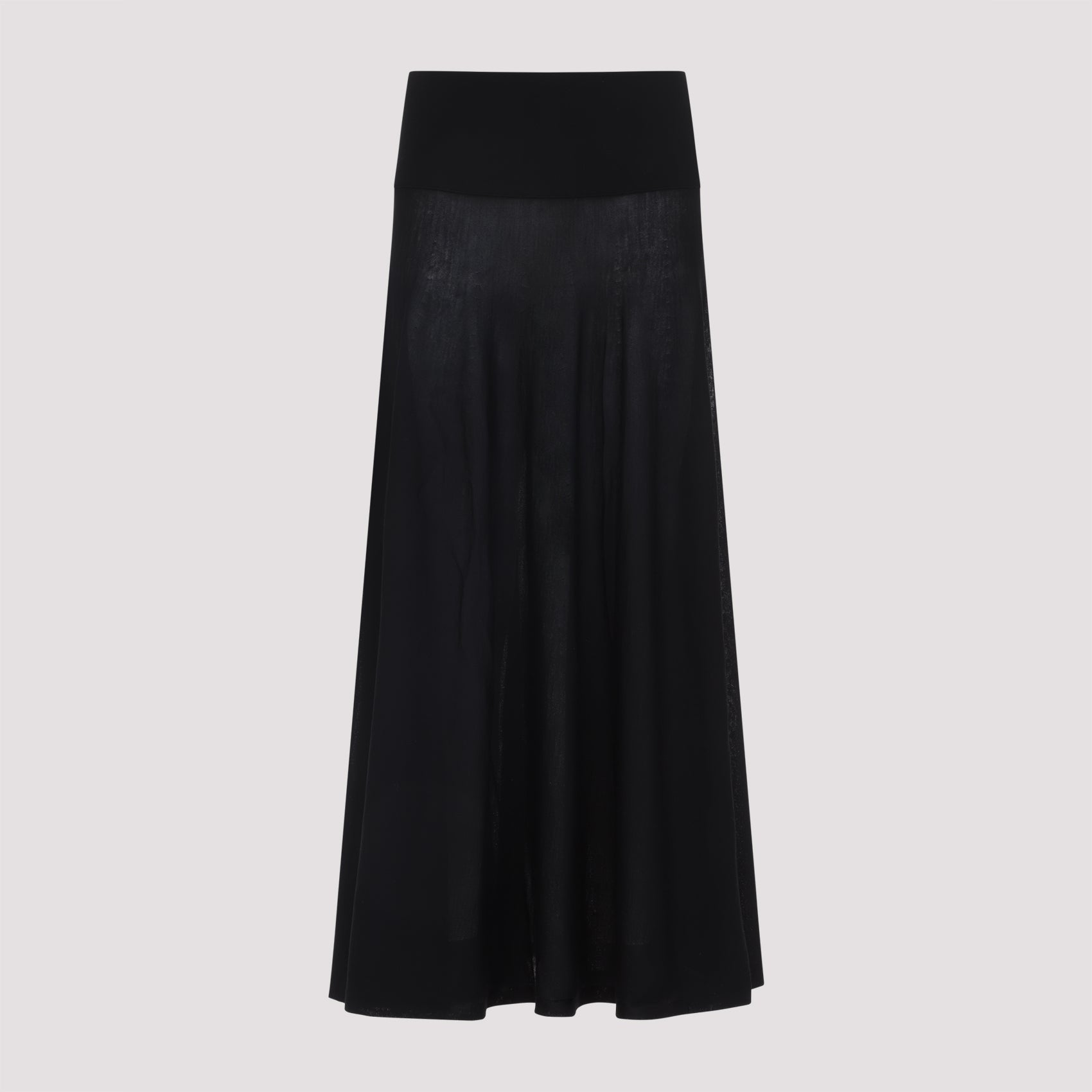 ALAIA Maxi Wool Skirt for Women