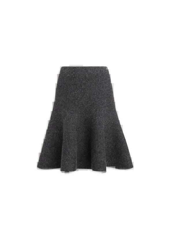 ALAIA Wool Blend Bell Skirt for Women