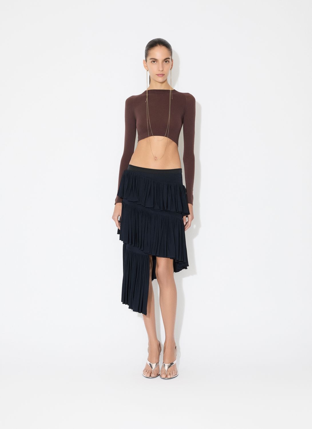 ALAIA Spiral Mini Skirt