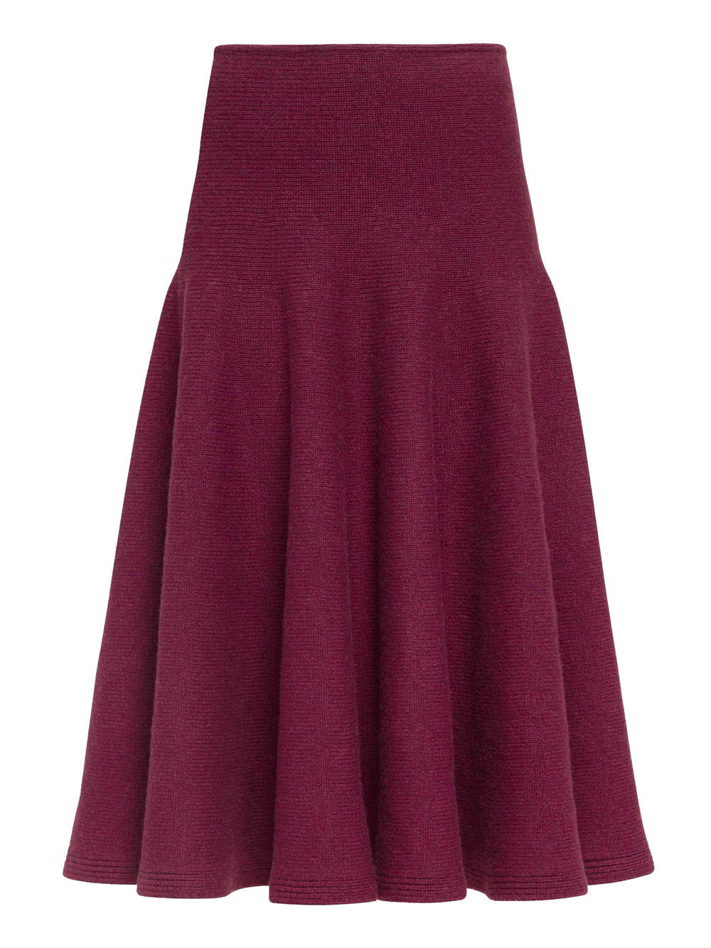 ALAIA Cashmere Blend Mini Skirt for Women