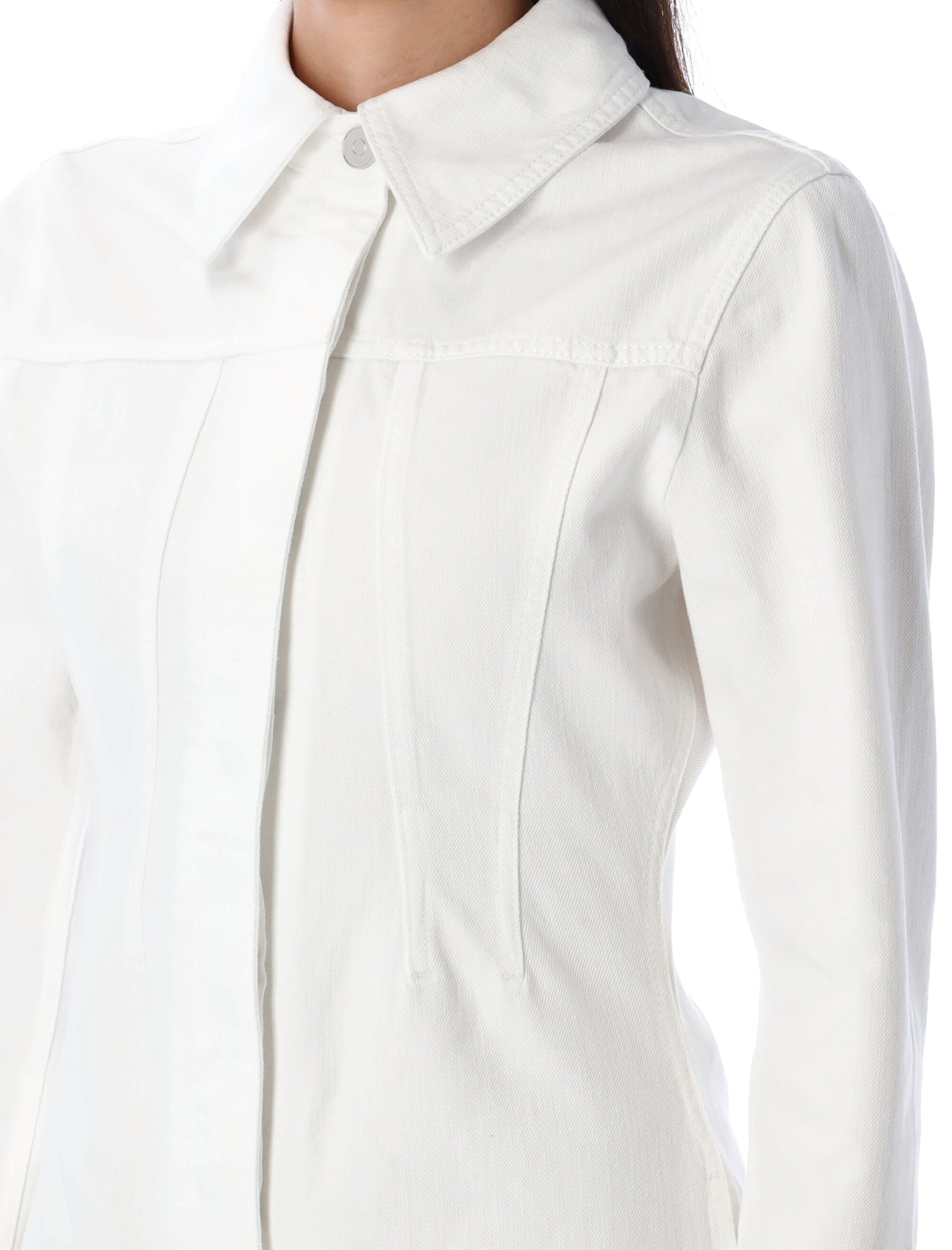 ALAIA Round Denim Jumpsuit - Size 36