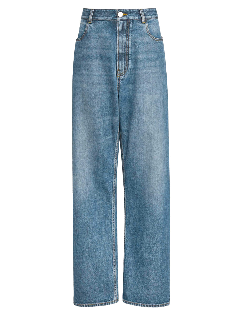 ALAIA Low-Rise Denim Pants for Women