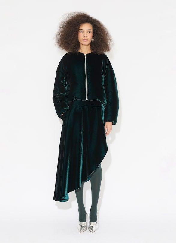 ALAIA Round Bomber Jacket - Women’s Oversized Fit