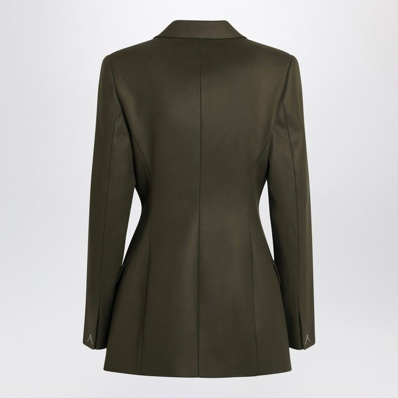 ALAIA Double-Breasted Wool Jacket