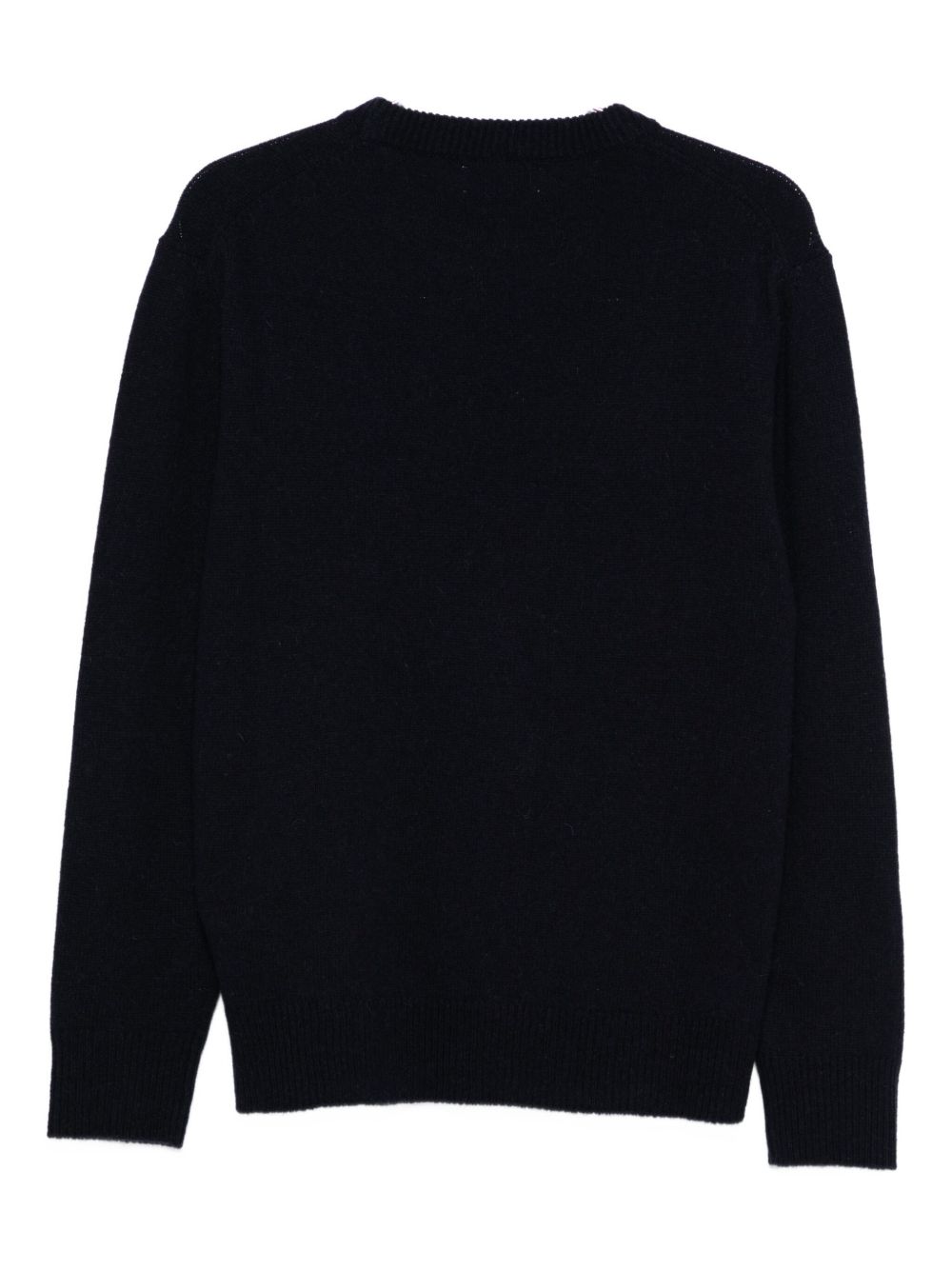 LARDINI Wool and Alpaca Blend Crewneck Sweater