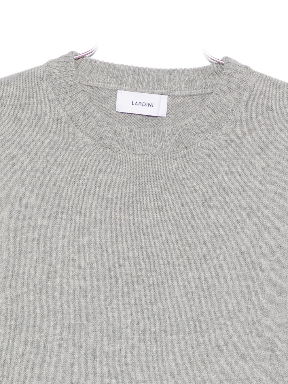 LARDINI Classic Crewneck Wool and Alpaca Blend Sweater