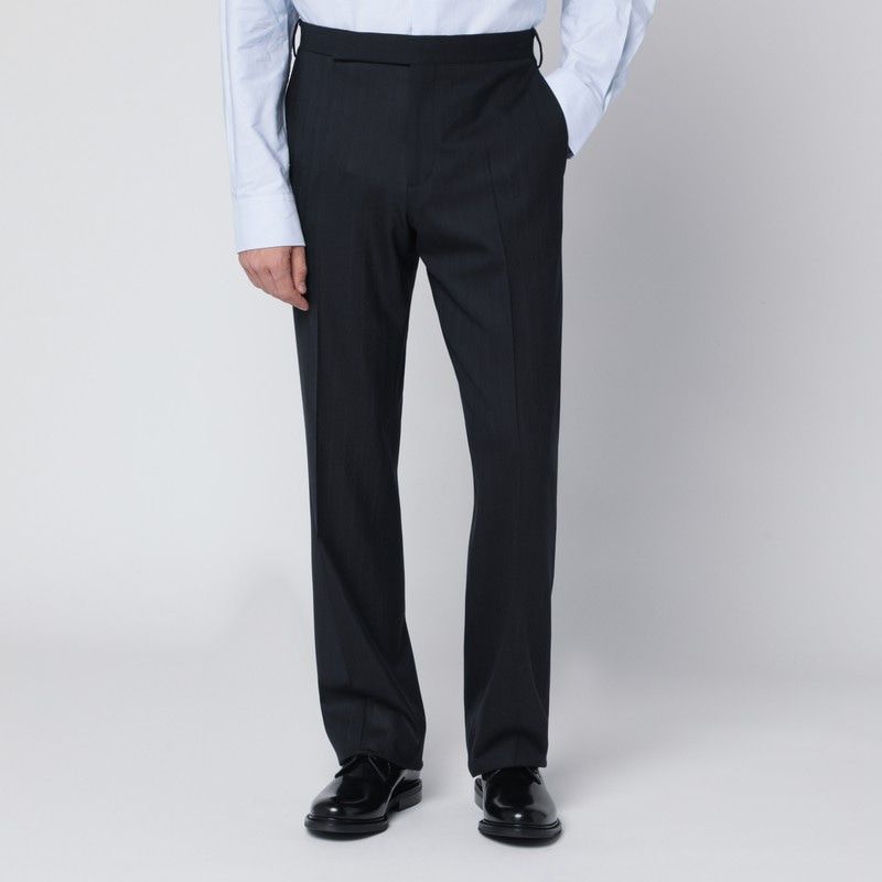 LARDINI Men's Wool Blend Trousers - Fall/Winter 2025