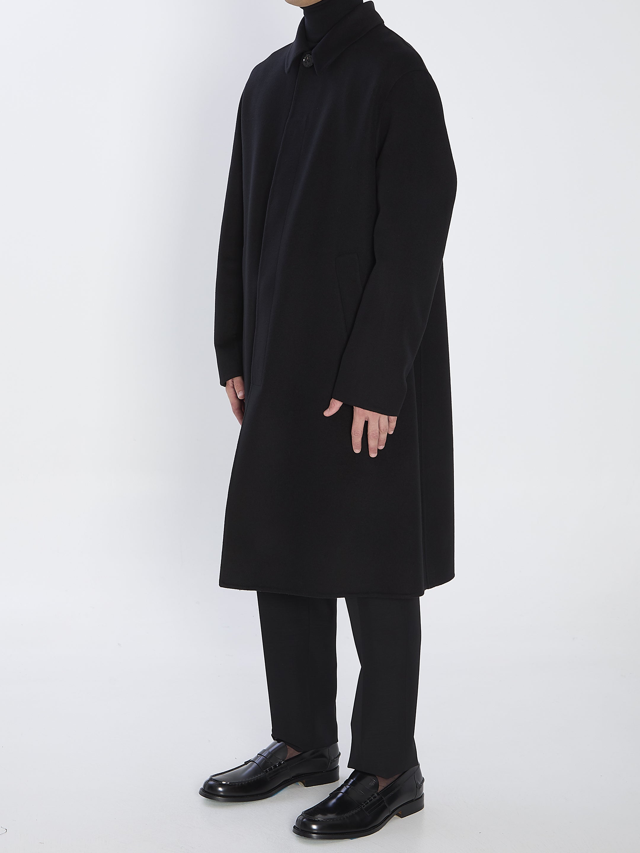 LARDINI Men's Regular Fit Pure Virgin Wool Jacket - Size 48