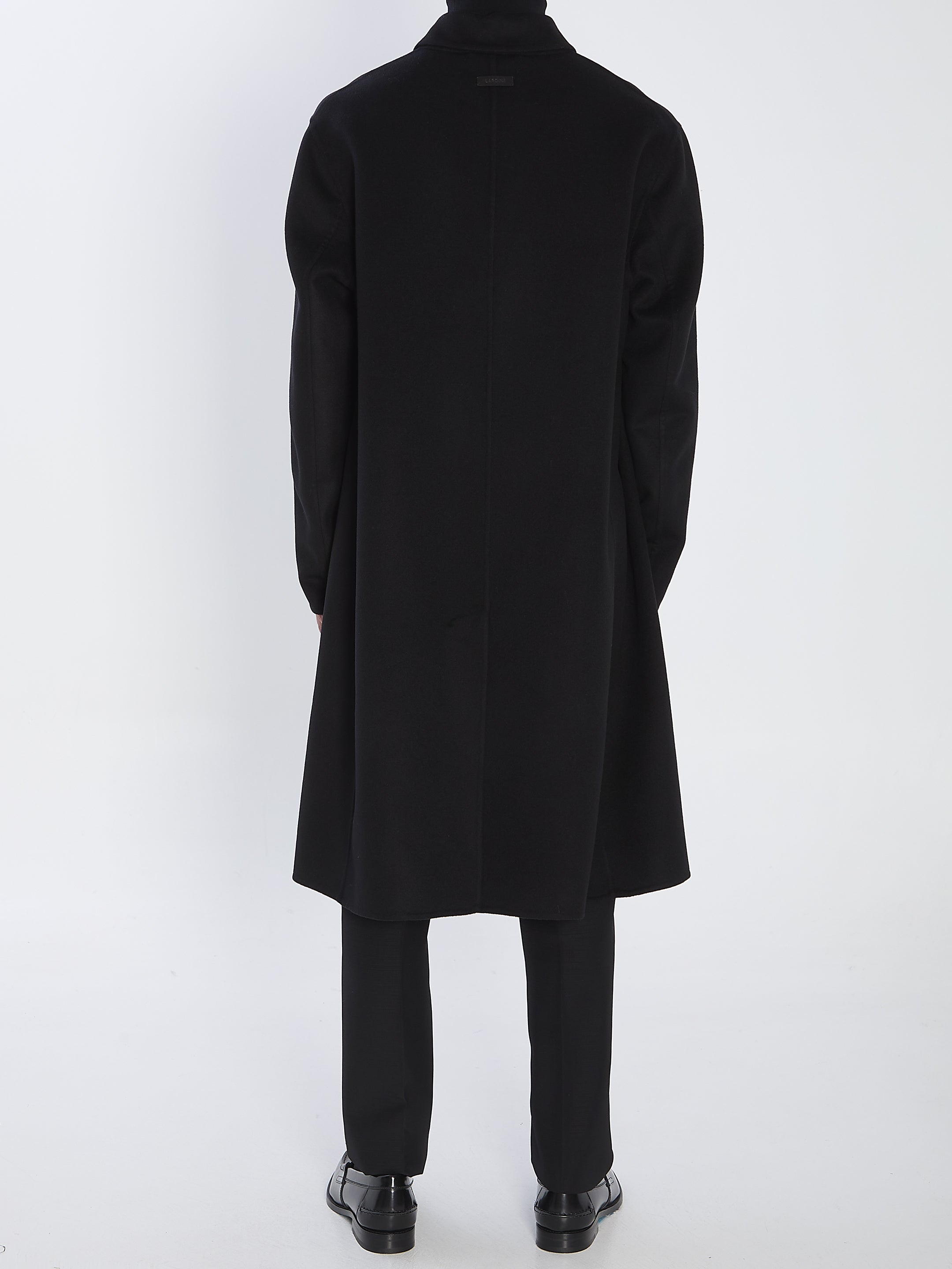 LARDINI Men's Regular Fit Pure Virgin Wool Jacket - Size 48