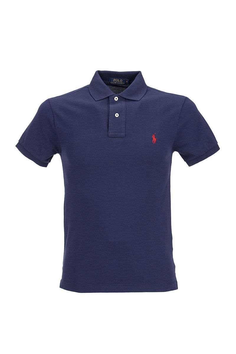 POLO RALPH LAUREN Slim Fit Mesh Polo Shirt