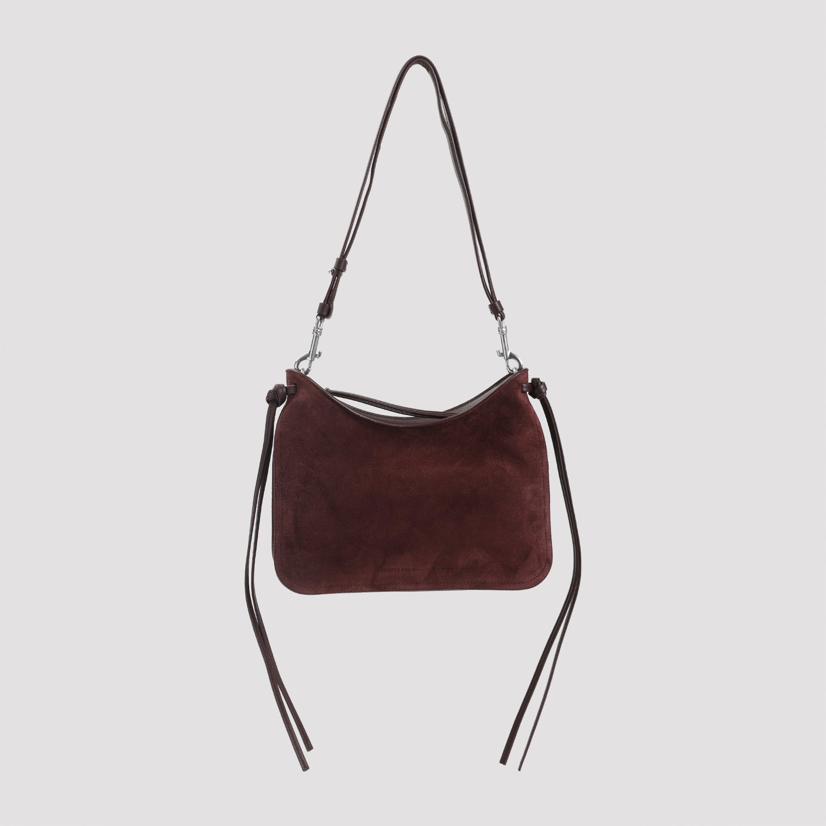 PHOEBE PHILO Mini Suede Leather Shoulder Handbag