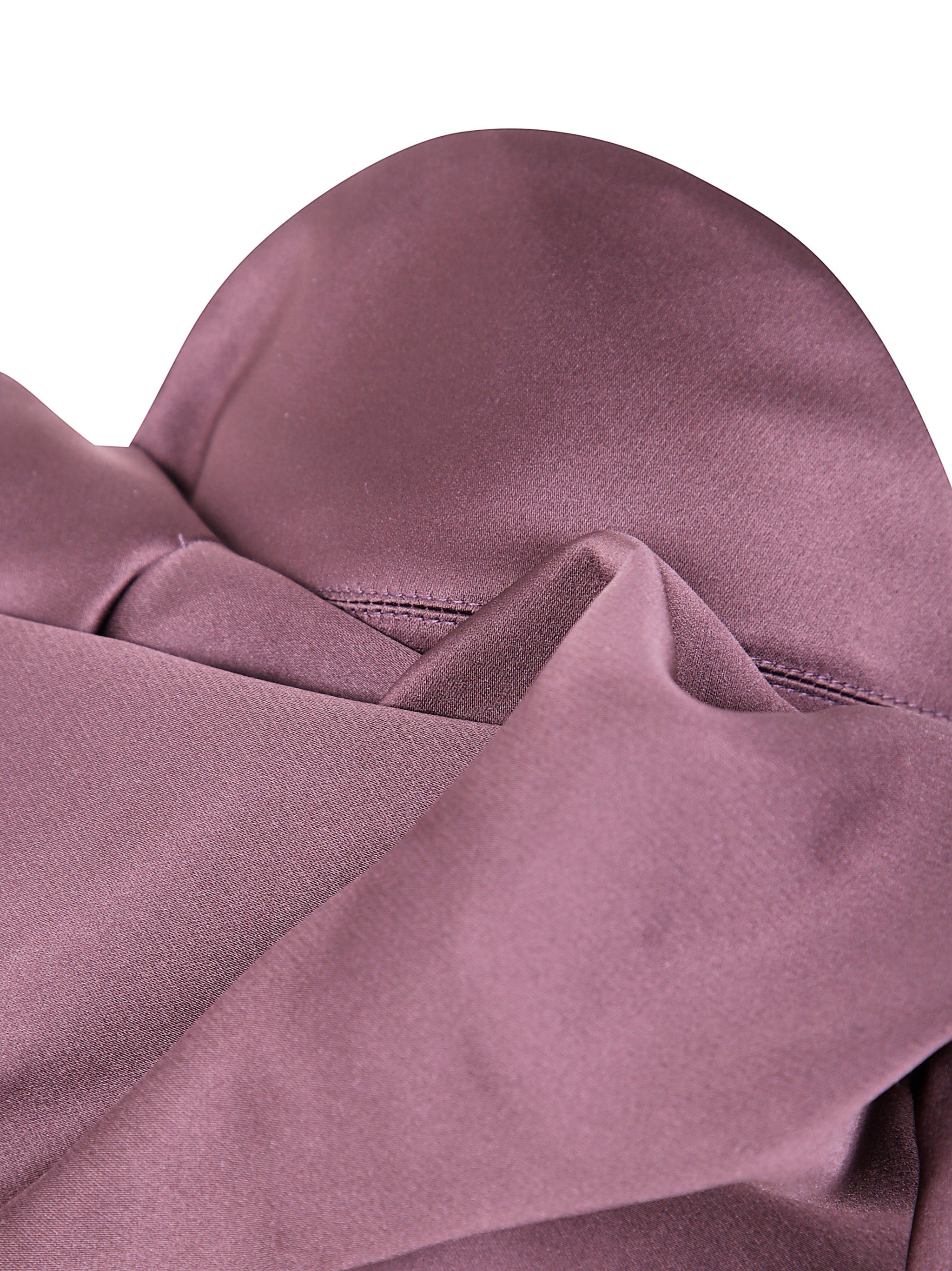 ELISABETTA FRANCHI Satin Mini Dress with Straps